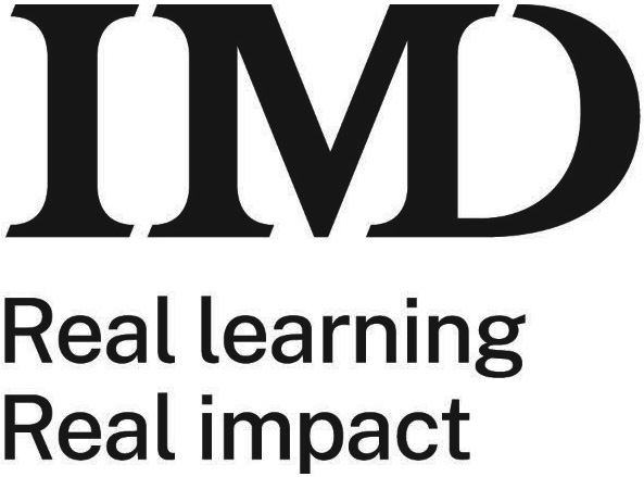 black and white IMD logo