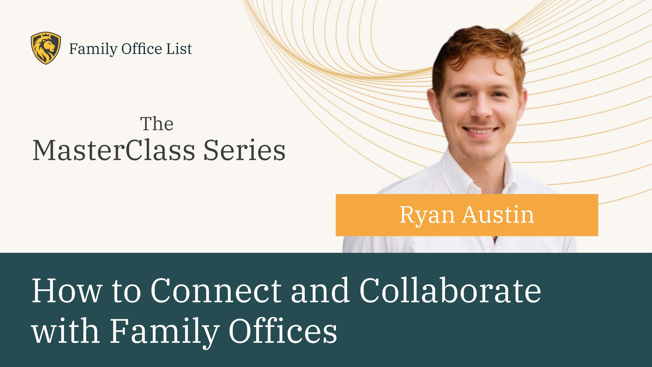 Connecting & Collaborating with Family Offices